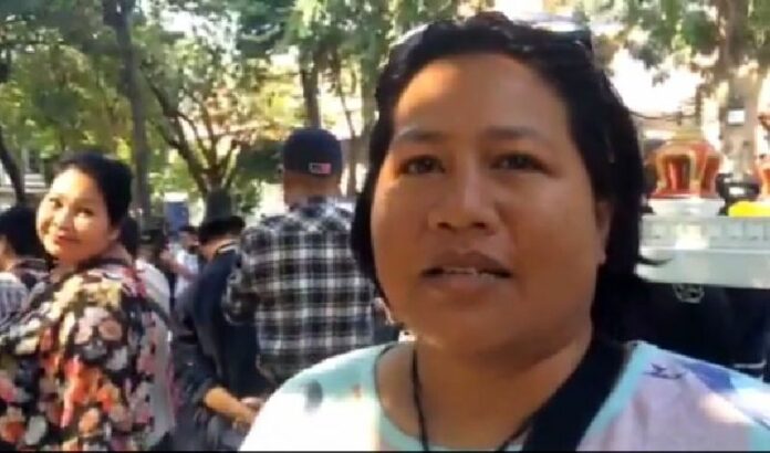Still image from a Dec. 8 video interview with Patnaree Arunyapun.