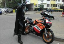 Dark Knight Descends on Bangkok to Bring Smiles to the City