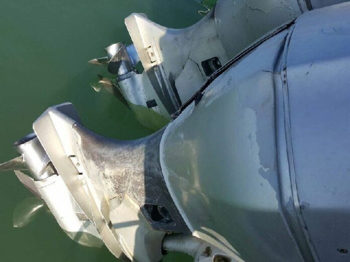 The motor rotor that killed a French tourist in Krabi province on Jan. 5, 2016.