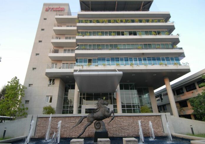 Office of Khaosod newspaper in northern Bangkok, as seen in this Dec. 26, 2011 file photo.
