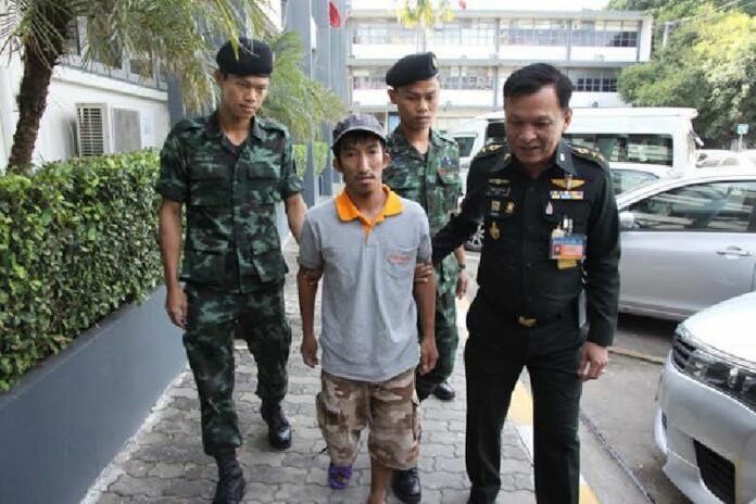 Thanet Anantawong, 25, outside a military court Dec. 18 in Bangkok.