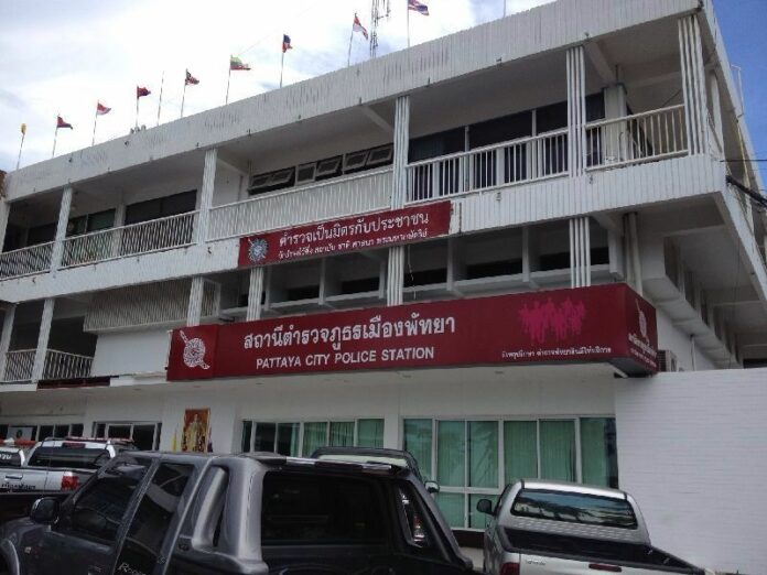 Pattaya City Police Station in an undated file photo.