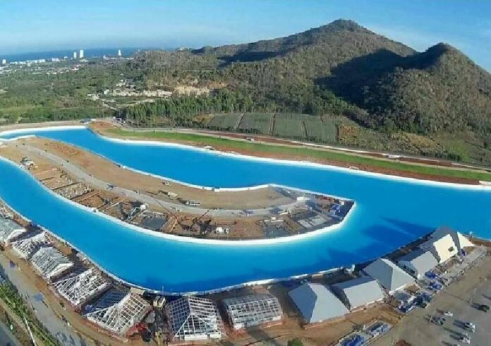 Promotional image showing the MahaSamutr development in Hua Hin, Prachuap Khiri Khan province. Photo: MahaSamutr / Facebook
