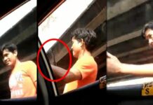 Driver Cowers, Passenger Films as Men Assault Taxi in Broad Daylight (Video)