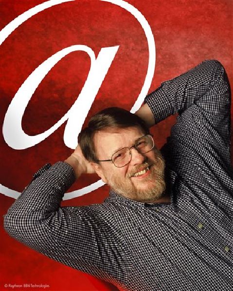 An undated photo provided by Raytheon BBN Technologies shows Raymond Tomlinson. Tomlinson, the inventor of modern email and selector of the "@" Photo: Raytheon via the Internet Hall of Fame / Associated Press.