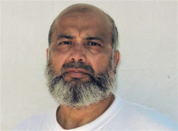 This undated photo made by the International Committee of the Red Cross and provided by lawyer David H. Remes, shows Guantanamo prisoner Saifullah Paracha. Photo: David H. Remes / Associated Press