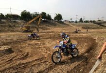 Chiang Mai Bikers Turn Parched River into Motocross