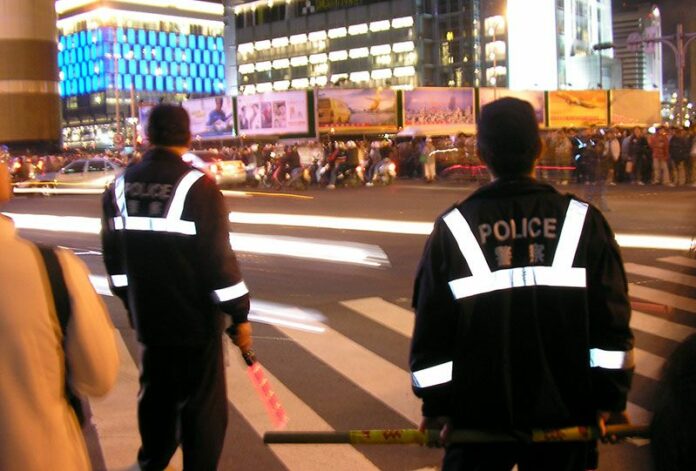 Police in Taipei in a file photo. Photo: Wikimedia Commons