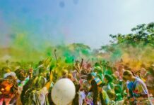 Charity Run to Color Lumpini Park
