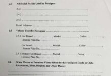 Thai Immigration Asks Foreigners for Bank Accounts, Social Media, Hangouts