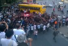 Frustration Boils Over at Rare, Brief Protest