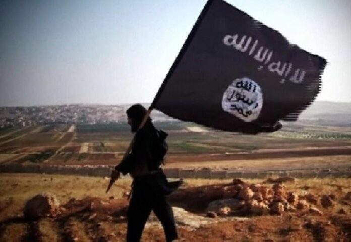 Still image from an Islamic State propaganda video found on YouTube.<br />