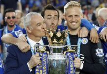 5,000-1 Longshot Leicester Collects Premier League Trophy
