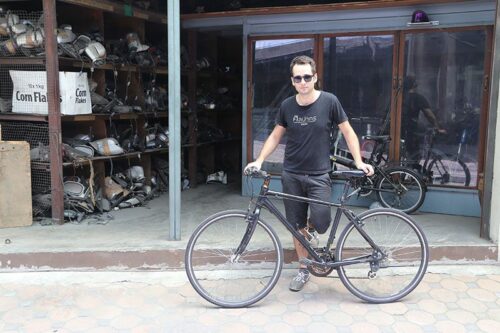 Treasure-Hunt a Trove of Bikes Shipped from Japan and Rebuilt in This Shophouse