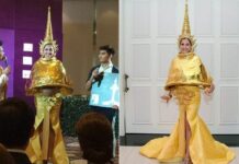 CultureMin Slams ‘Golden Pagoda’ Costume